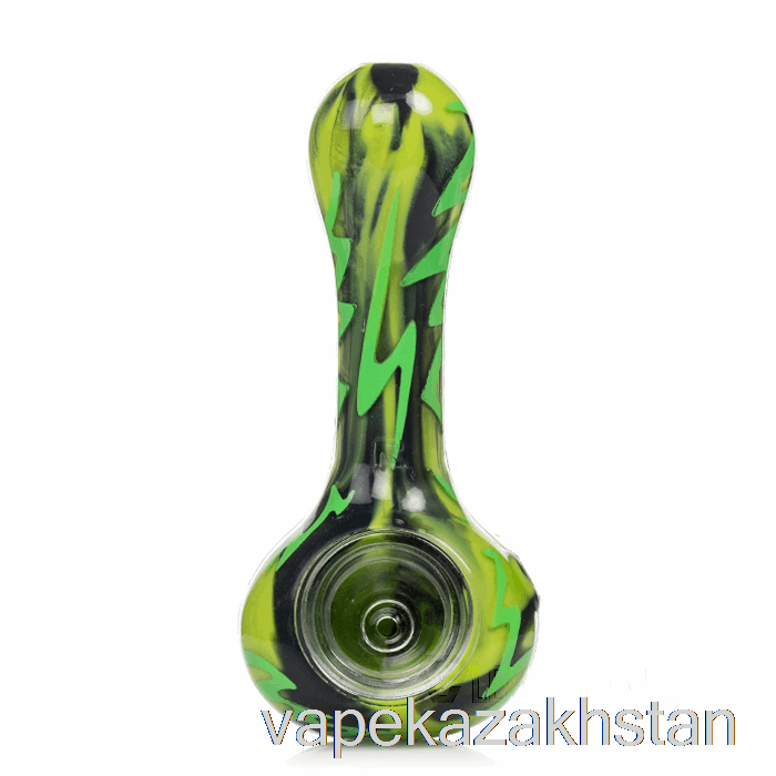 Vape Disposable Eyce ORAFLEX Switchback Silicone Spoon Creature Green (Black / Lime Green)